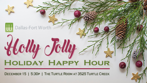 ULIDFW Holly Jolly Holiday Happy Hour Event Logo
