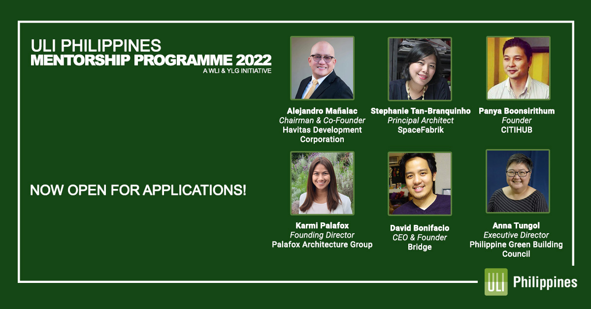 2022 ULI Philippines Mentorship Programme | ULI Philippines