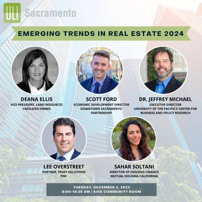 Emerging Trends in Real Estate 2024 ULI Sacramento